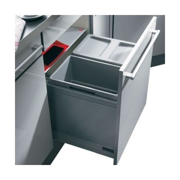 Hailo Triple-XL 60 liter Afvalemmer 3631.60 ? 137.00 bij Keuken Afvalbak Inbouw : Hailo Triple-XL 60 liter Afvalemmer 3631.60 ? 137.00 bij